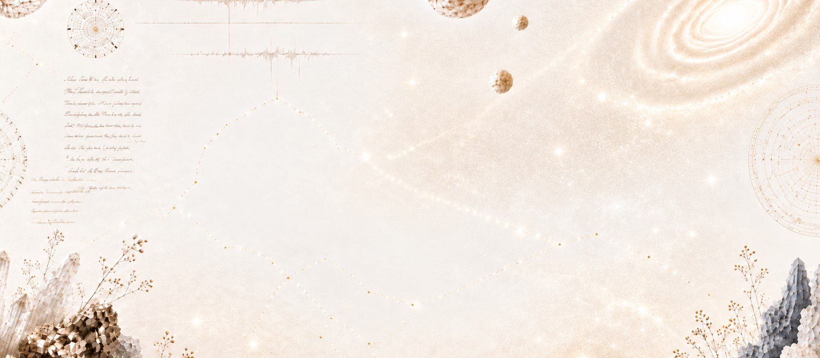 星空と光をイメージした背景